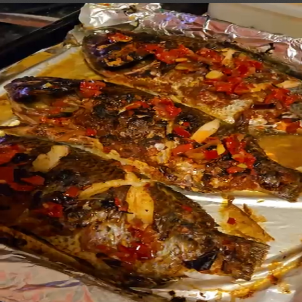 Grilled Tilapia Fish+ Fried Plantain - Image 3